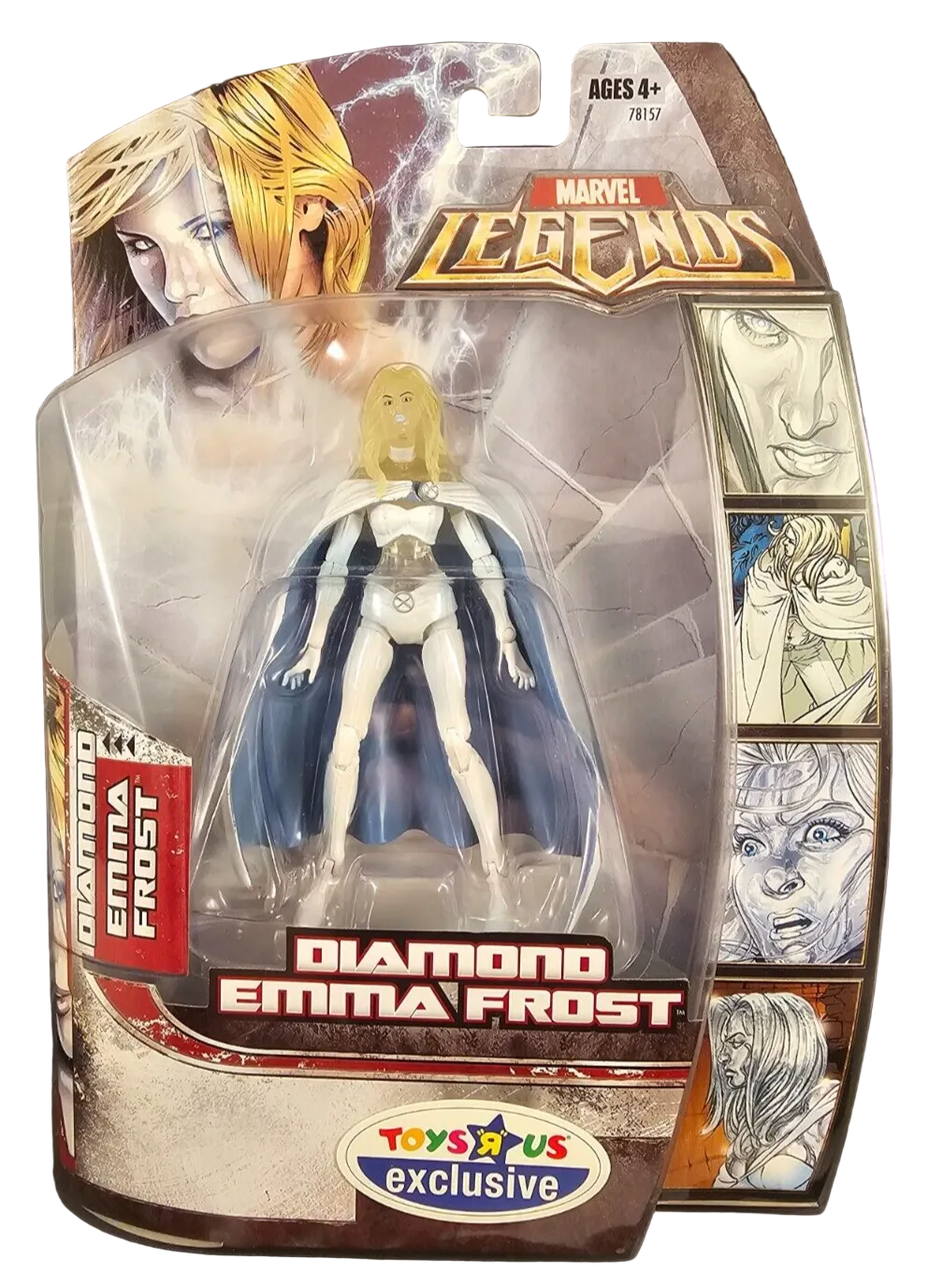 Hasbro: Marvel Legends Series - Diamond Emma Frost 6-inch Action Figure (Toys R Us Exclusive) [shelf wear]