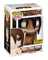 Funko Pop! Attack on Titan – Eren (Titan Form) #22 Hot Topic Exc
