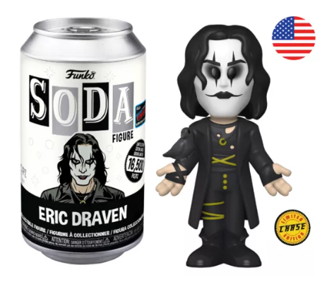 NYCC 2022 FUNKO SODA THE CROW - ERIC DRAVEN Chase Variant!
