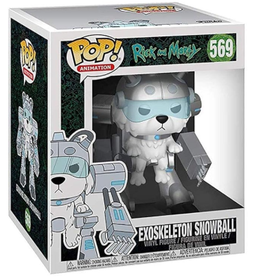 Funko Pop! Animation: Rick & Morty - Exoskeleton Snowball #569  6"Inch