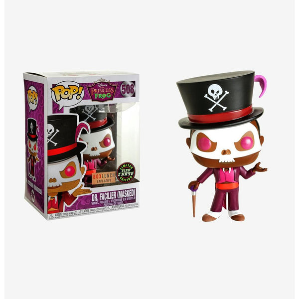 Funko Pop! The Princess and the Frog: Dr. Facilier (Masked) [Glow Chase] (BoxLunch Exclusive) #508