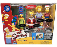 Playmates: The Simpsons - Interactive Environment Family Christmas (Toys R Us Exclusive)