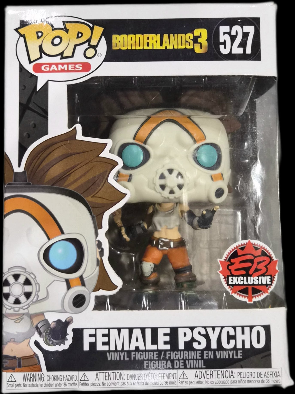 Funko Pop! Borderlands 3: Female Psycho (EB Games Exclusive) #527 (Box Damaged)
