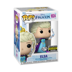 Funko Pop Frozen Elsa Diamond Entertainment Earth Exclusive number 1024 in box
