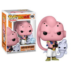 Funko Pop! Dragon Ball Z Super Buu with Ghost Special Edition #1464 in retail box with matching sticker