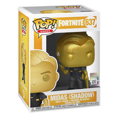 Funko Pop Fortnite Midas Shadow number 637 boxed figure