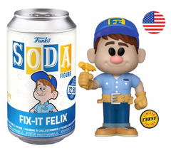 Funko Soda Wreck-It Ralph [Disney] Fix-It Felix Jr. (Blue Can) –  Chase!