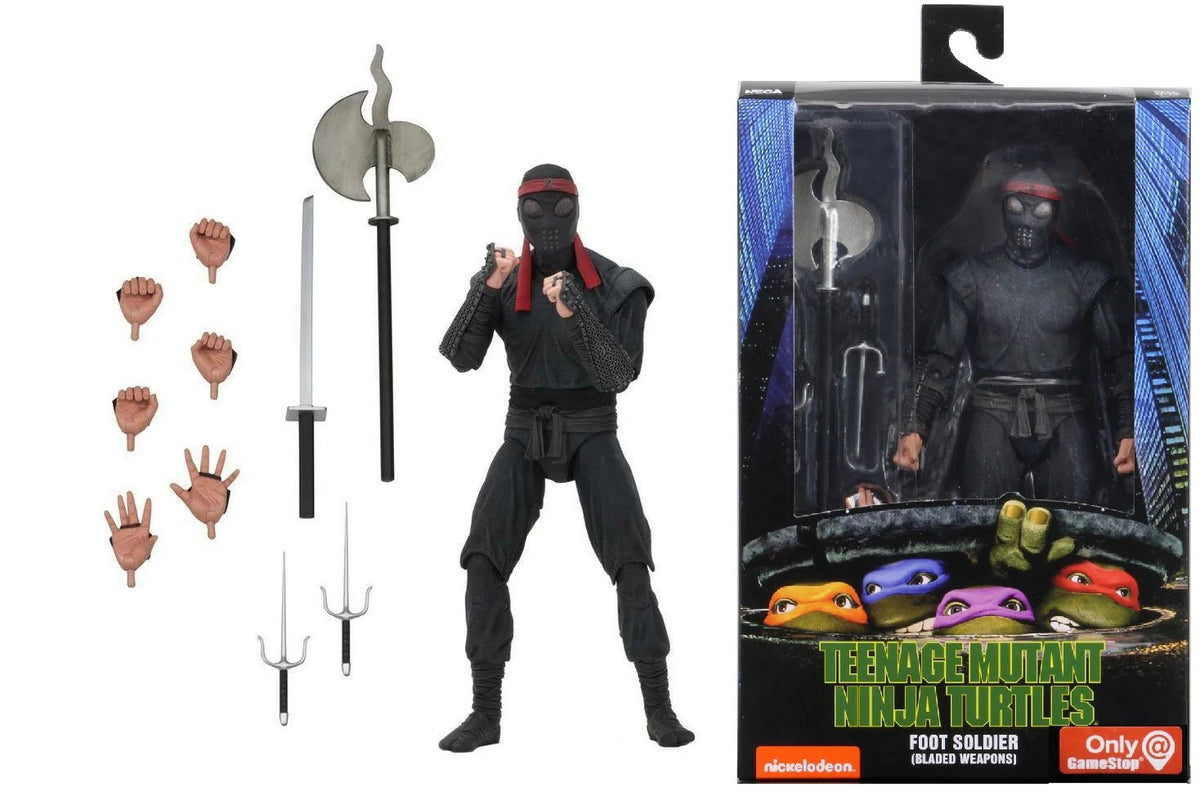NECA: Teenage Mutant Ninja turtles (1990 Movie): Foot Soldier (Blade Weapons)