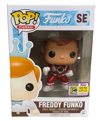 Funko Pop! Freddy Funko as Red Ranger (2017 SDCC 525 Pcs Limited Edition) SE