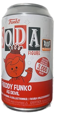 Soda Freddy Funko as Devil Red Glow 2022 Fright Night LE3000 Regular Variant !