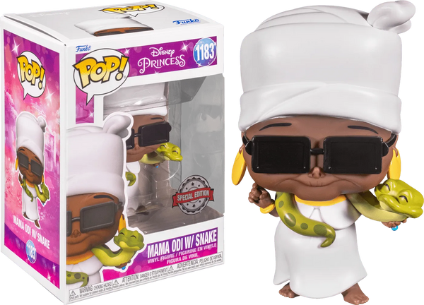 Funko Pop! Disney Princess Mama Odi with Snake #1183 Special Edition in box