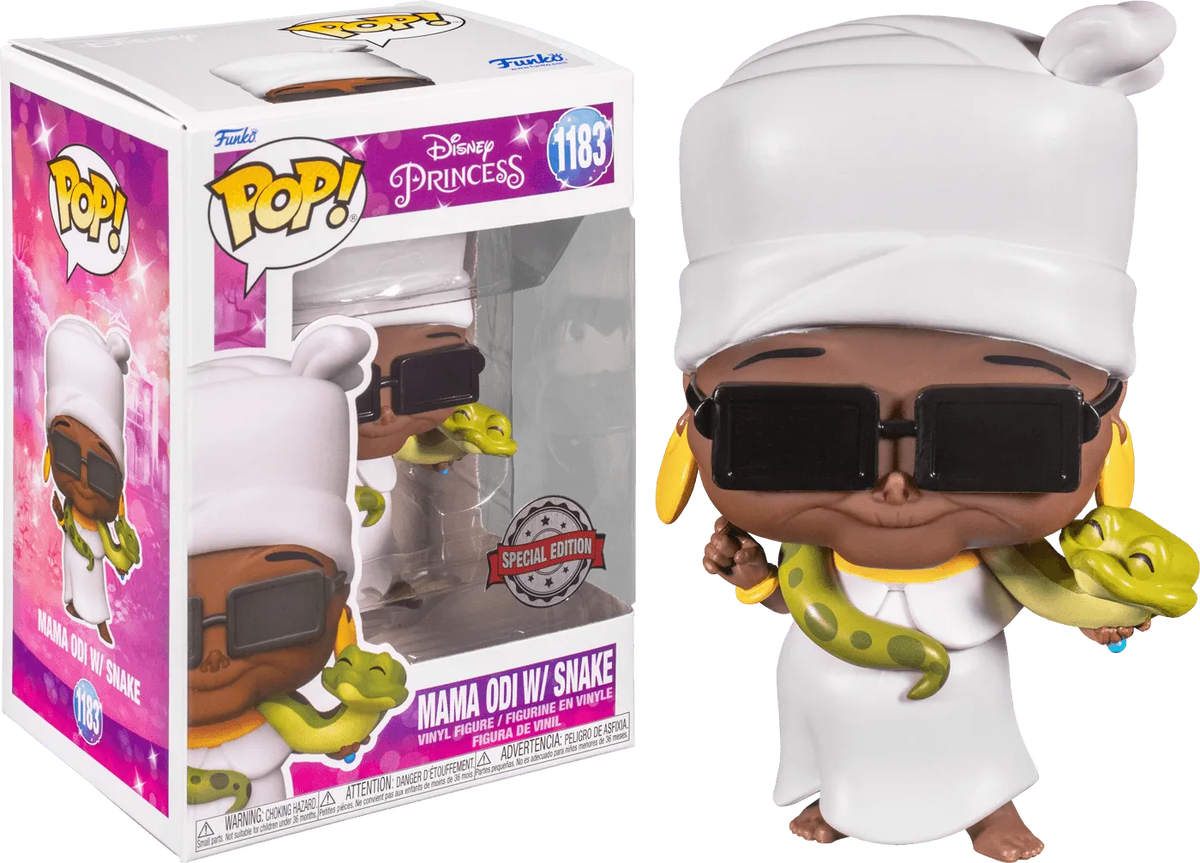 Funko Pop! Disney Princess Mama Odi with Snake #1183 Special Edition in box