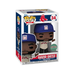 Funko Pop David Ortiz Red Sox Exclusive number 34 boxed figure