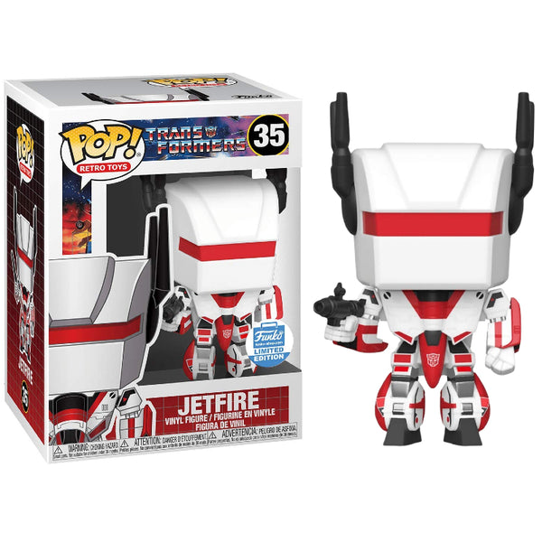 Funko Pop! Transformers: Jetfire (Funko.com Limited Edition) #35 boxed figure