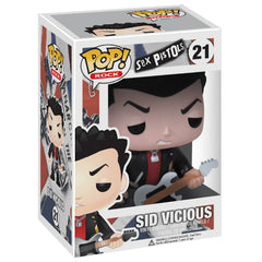 Funko Pop Rocks Sex Pistols Sid Vicious number 21 in box