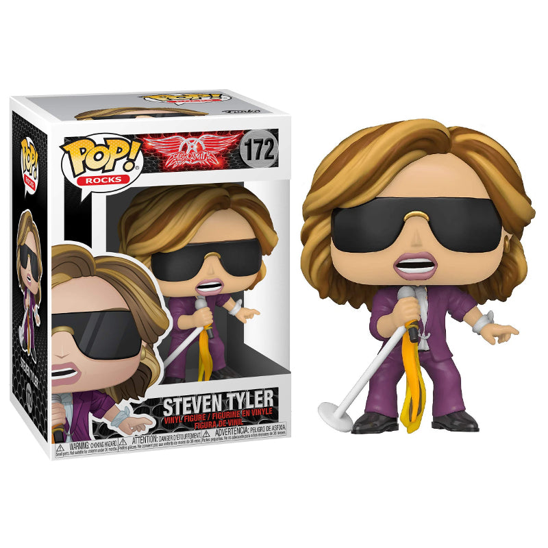 Funko Pop Rocks Aerosmith Steven Tyler number 172
