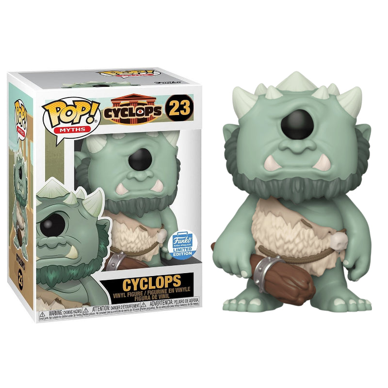 Funko Pop Myths Cyclops Funko Limited Edition number 23 boxed figure