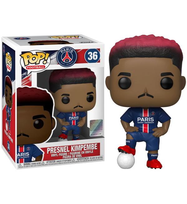 Funko Pop! Paris Saint-Germain Presnel Kimpembe #36 boxed