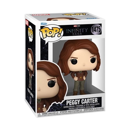 Funko Pop! Marvel The Infinity Saga: Peggy Carter #1475 – Jerry's Toys ...