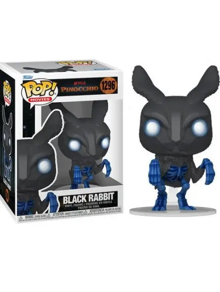 Funko Pop Netflix Pinocchio Black Rabbit 1296 boxed