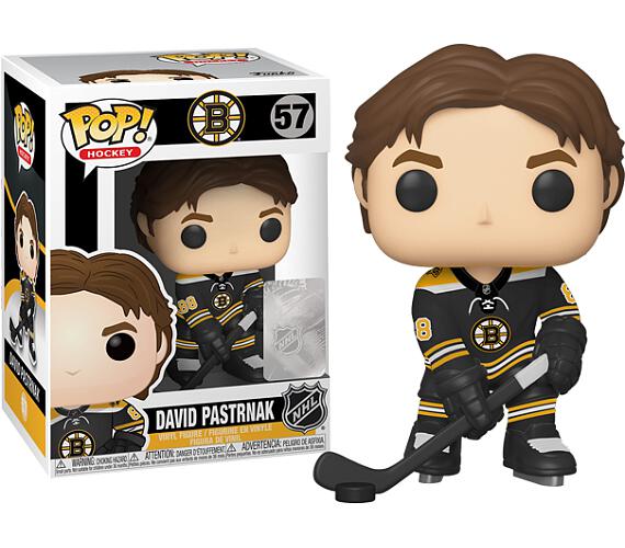 Funko Pop NHL David Pastrnak number 57 in box