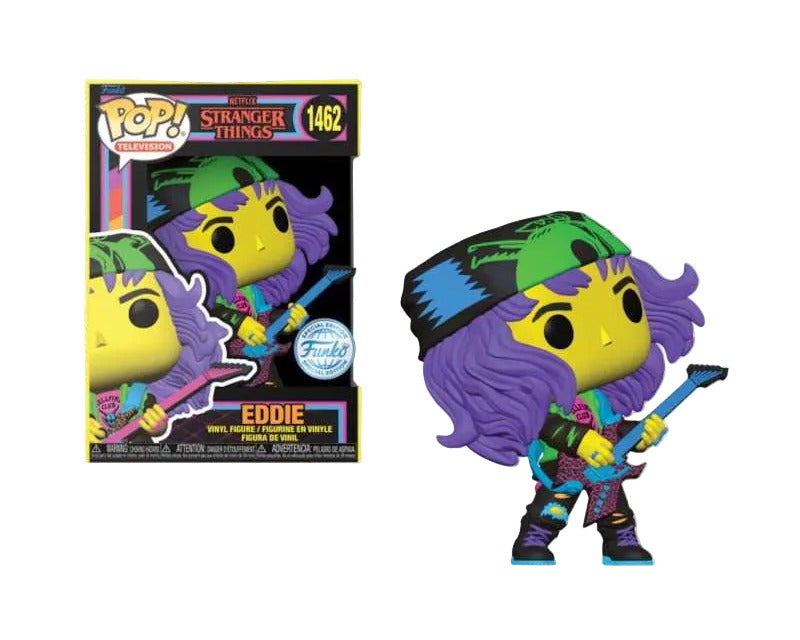 Funko Pop! Stranger Things: Eddie (Special Edition) #1462 (Black Light)