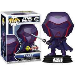 Funko Pop Star Wars Karre Glow Funko Limited Edition Exclusive number 504
