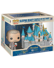 Funko Pop! Disneyland Sleeping Beauty Castle and Walt Disney Disney Parks Exclusive #20 in box