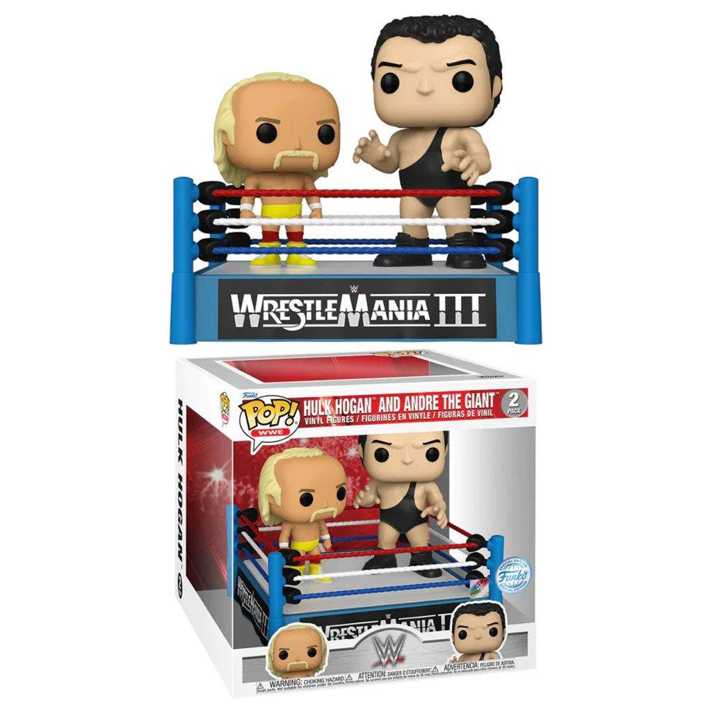 Funko Pop WWE Hulk Hogan and Andre the Giant Special Edition 2-Pack boxed