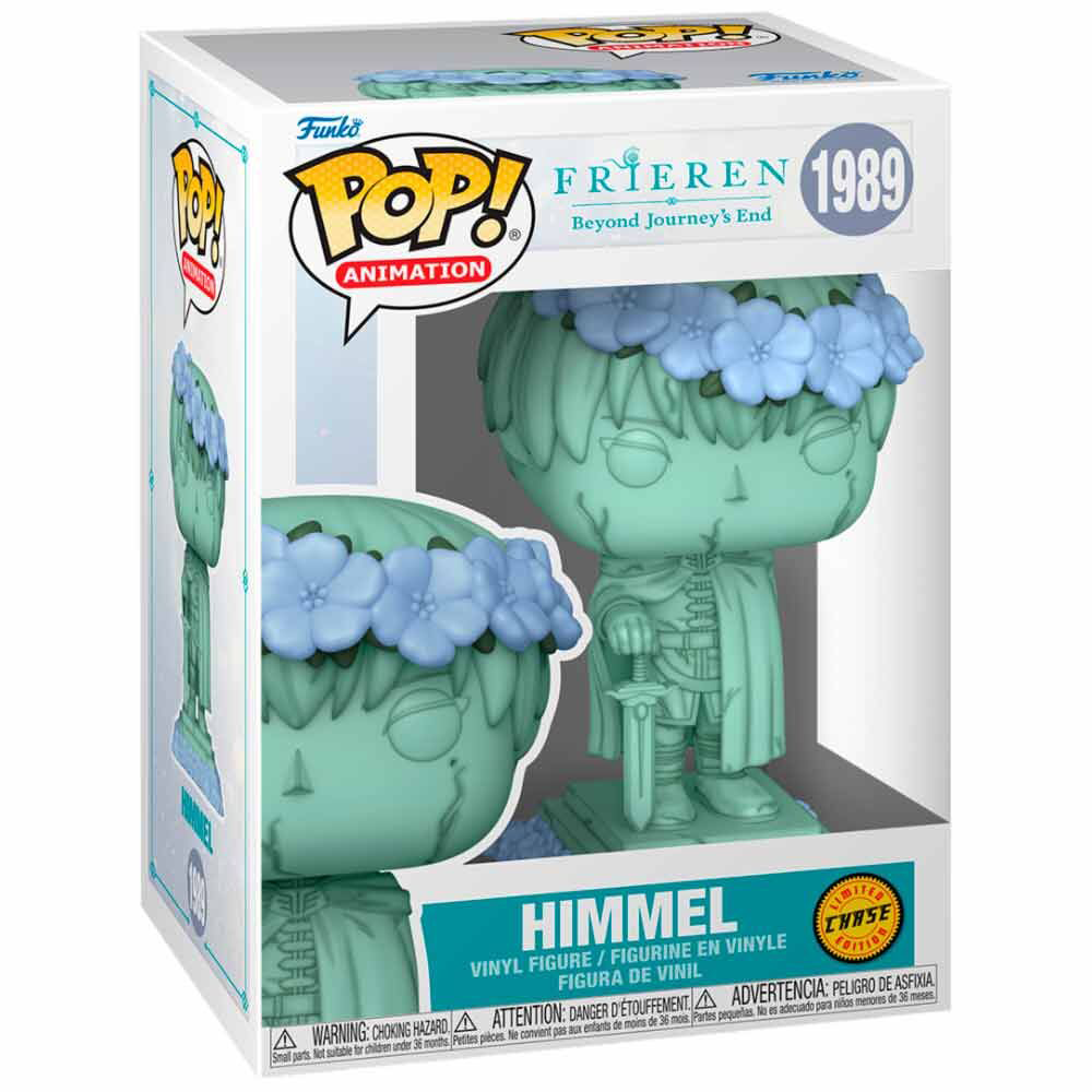 Funko Pop Frieren Beyond Journeys End Himmel statue Chase 1989 boxed figure