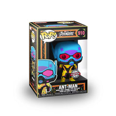 Funko Pop Avengers Endgame Ant-Man Blacklight Special Edition 910 boxed figure