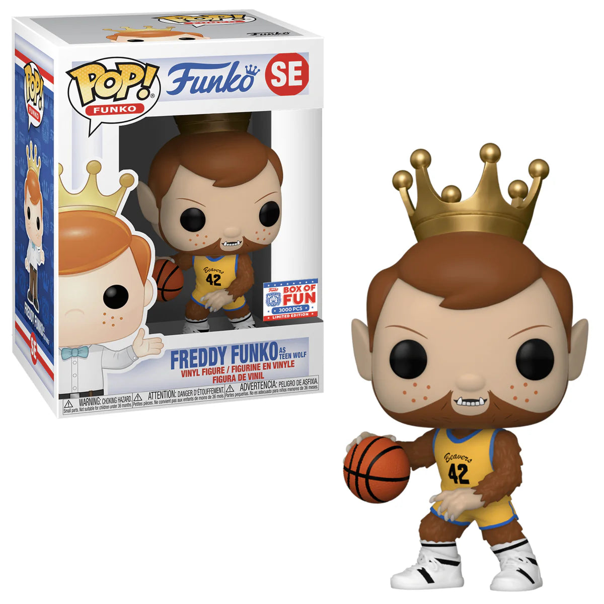Funko Pop! Freddy Funko as Teen Wolf (Box of Fun 3000 Pcs) #SE