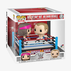 Funko Pop WWE Bret Hit Man Hart and Shawn Michaels Amazon Exclusive 2-Pack boxed