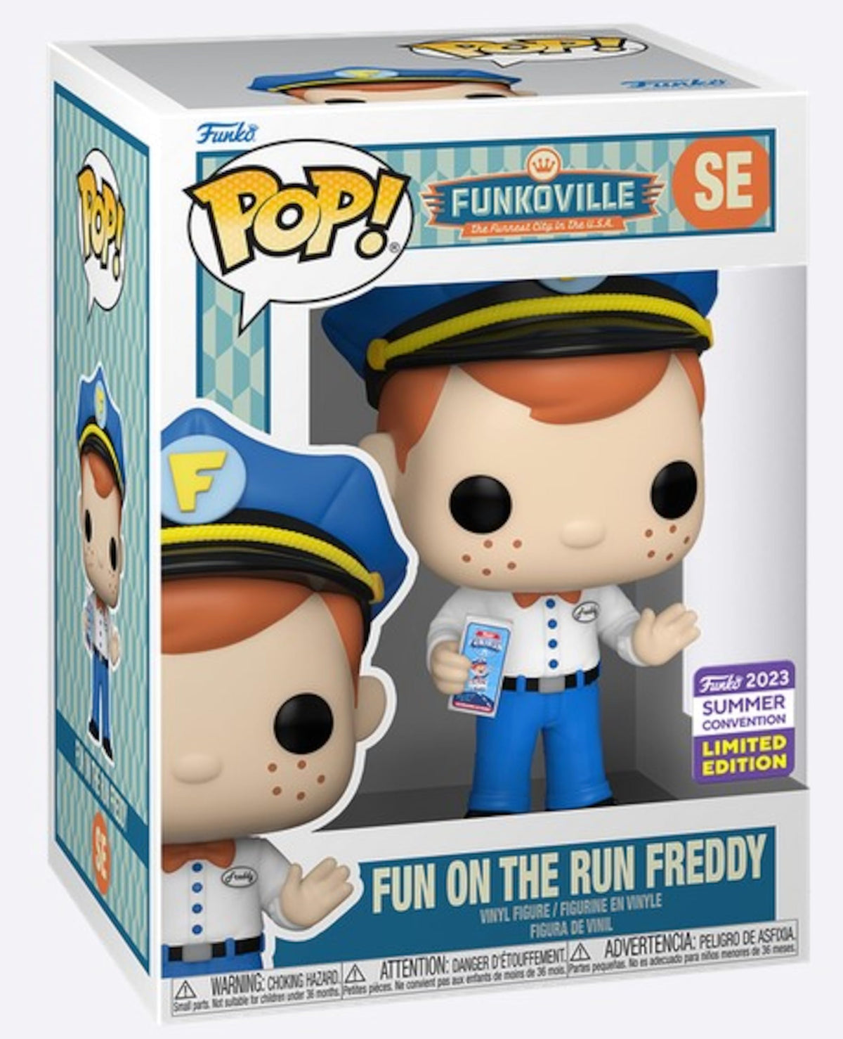 Funko Pop! Funkoville: Fun on the run Freddy (2023 Summer Convention) SE