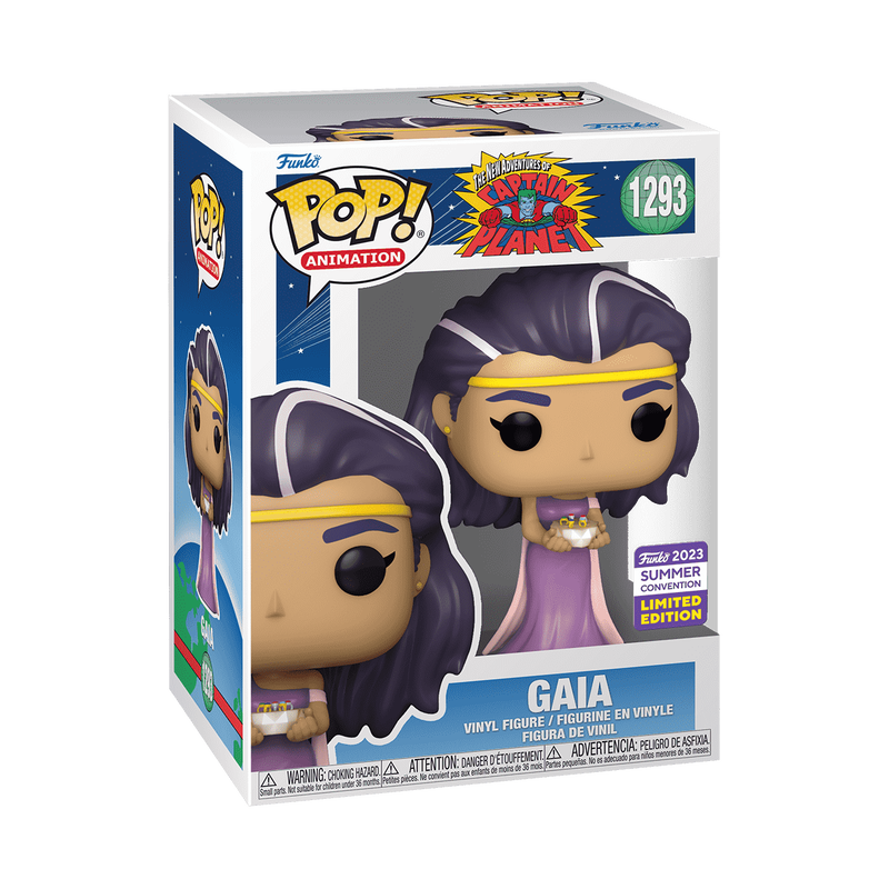 Funko Pop! The New Adventures of Captain Planet: Gaia (2023 Summer Convention) #1293