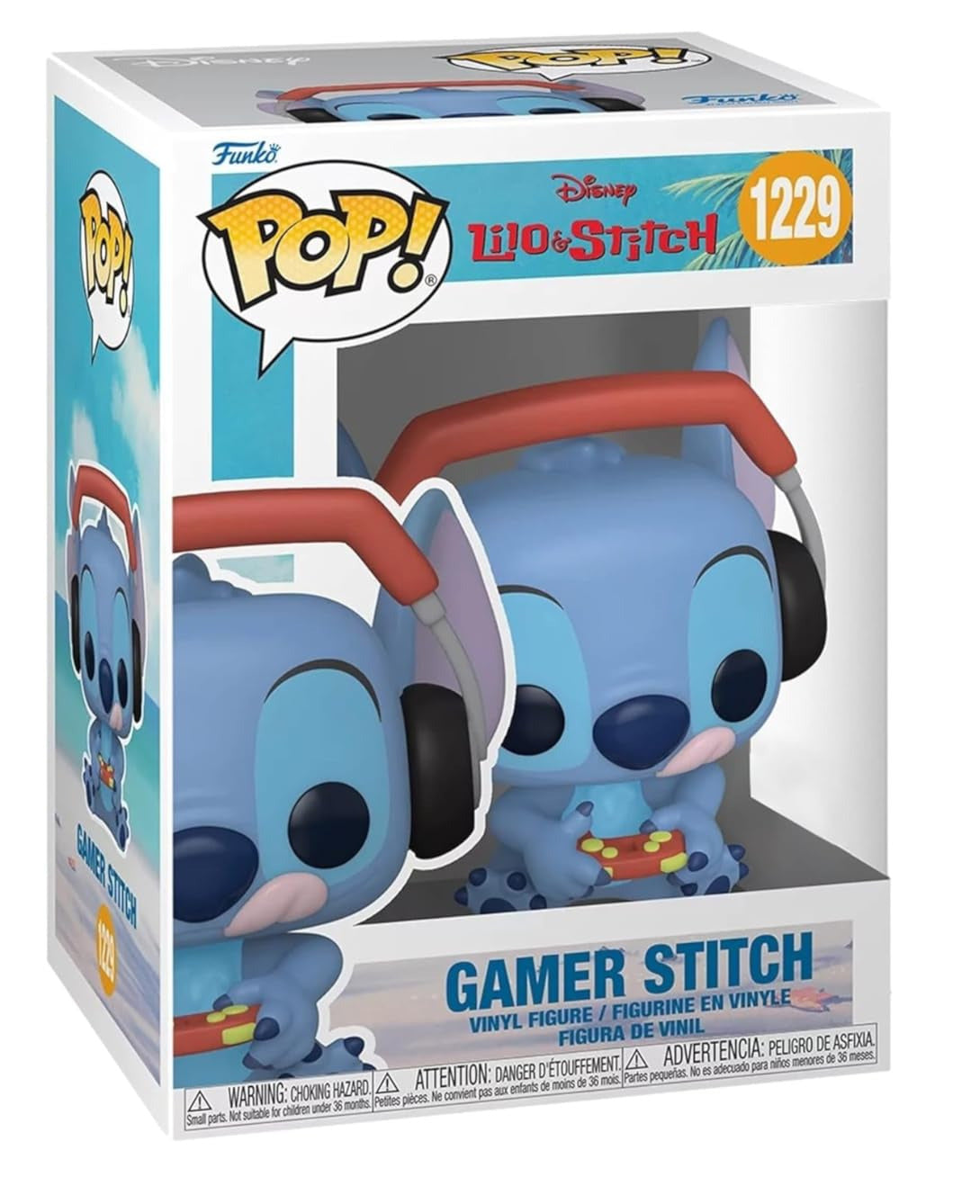 Funko Pop! Lilo & Stitch: Gamer Stitch #1229