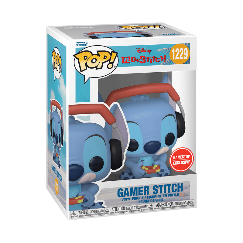 Funko Pop! Lilo & Stitch: Gamer Stitch (GameStop Exclusive) #1229