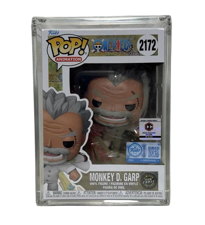 Funko Pop! One Piece: Monkey D. Garp (Glow Chase) [Chalice Collectibles Exclusive Pre-Release] #2172 [Chalice Collectibles Premium Hard Stack Protector Included]
