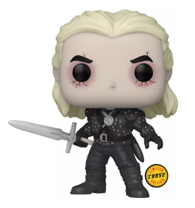 Funko Pop! Television: The Witcher – Geralt #1192 Chase !