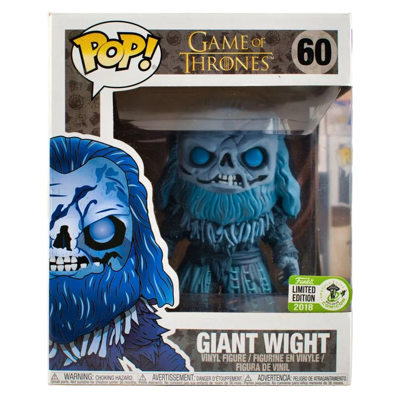 Funko Pop! Game of Thrones: Giant Wight (2018 Emerald City Comicon Exclusive) #60
