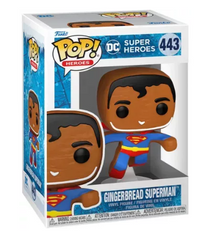 Funko Pop! Gingerbread Superman (#443) – DC Super Heroes