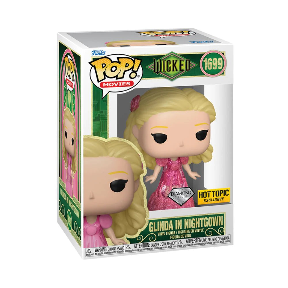 Funko Pop! Wicked: Glinda in nightgown (Diamond Collection) [Hot Topic Exclusive] #1699