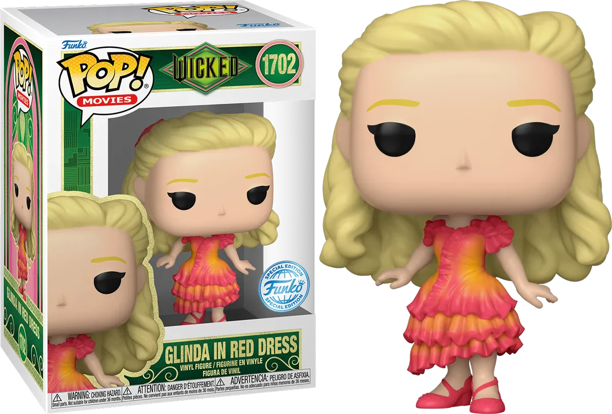 Funko Pop! Wicked: Glinda in red dress (Special Edition) #1702