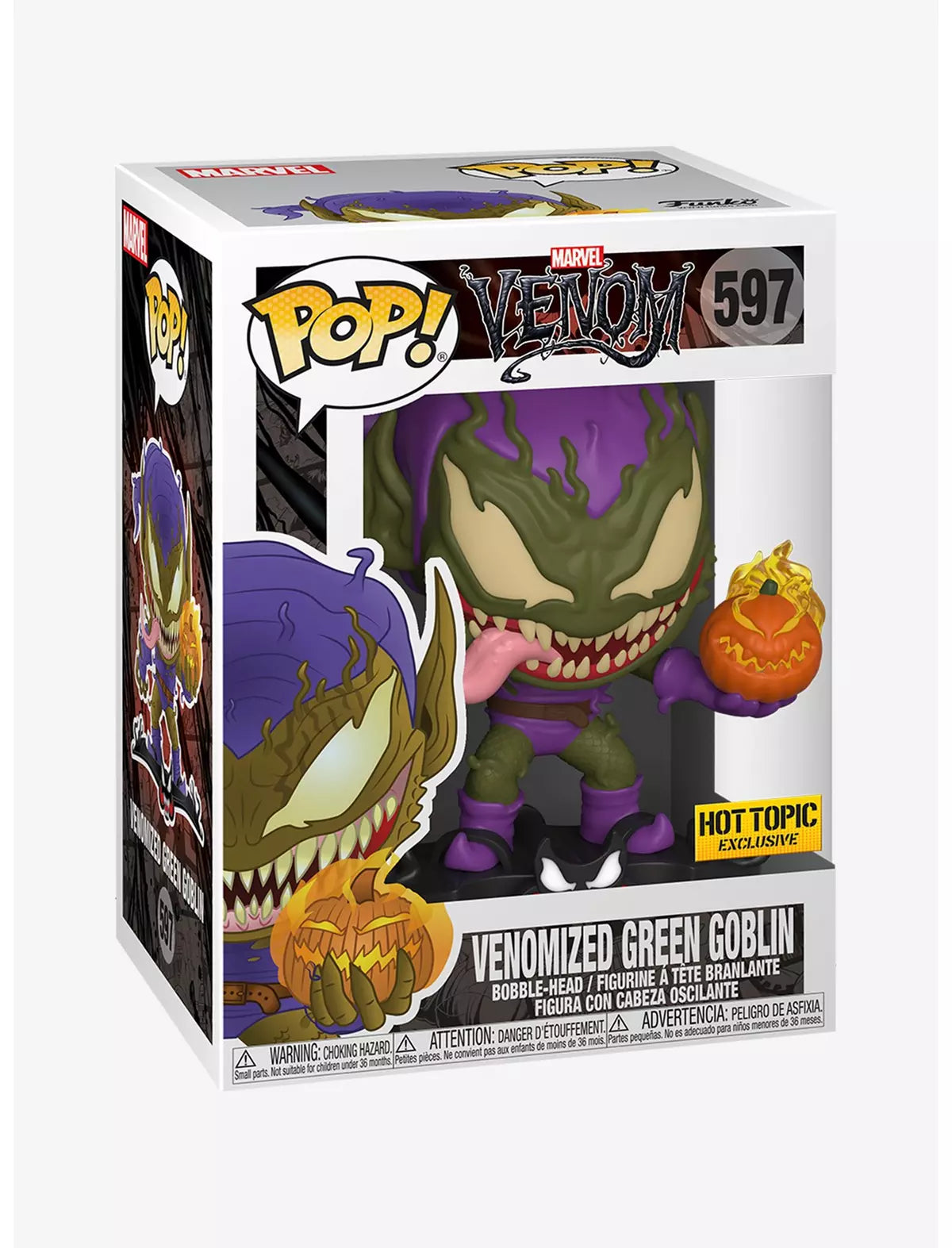 Funko Pop! Venomized Green Goblin (Hot Topic Exclusive) #597