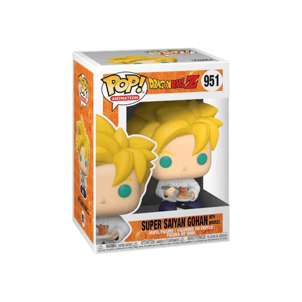Funko Pop! Dragon Ball: Super Saiyan Gohan with noodles #951