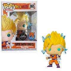 Funko Pop! Dragon Ball Z: Super Saiyan Goku (Glow Chase) [Px Previews Exclusive] #865