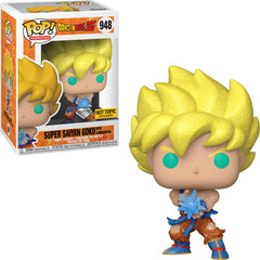 Funko Pop! Super Saiyan Goku with Kamehameha (Diamond Collection) [Hot Topic Exclusive] #948