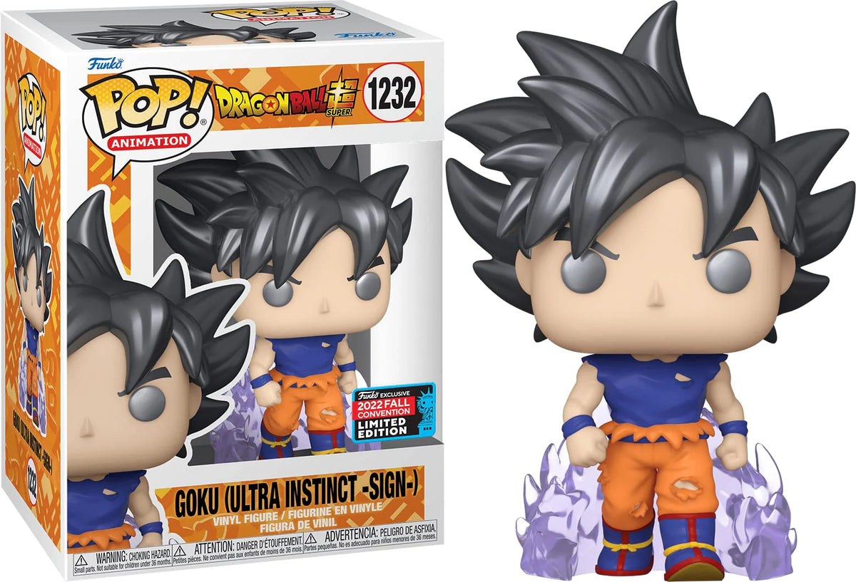 Funko Pop! Goku (Ultra Instinct -Sign-) [2022 Fall Convention] #1232