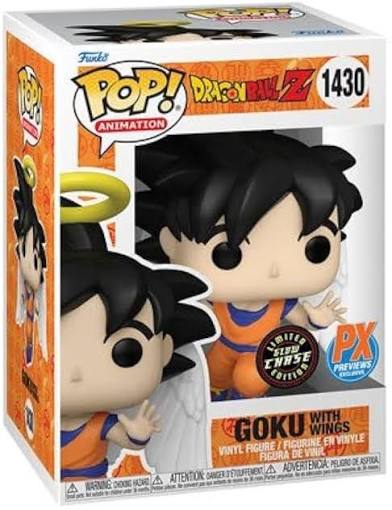 Funko Pop! Dragon Ball Z: Goku with Wings (Glow) (Chase) (PX Previews Exclusive) #1430