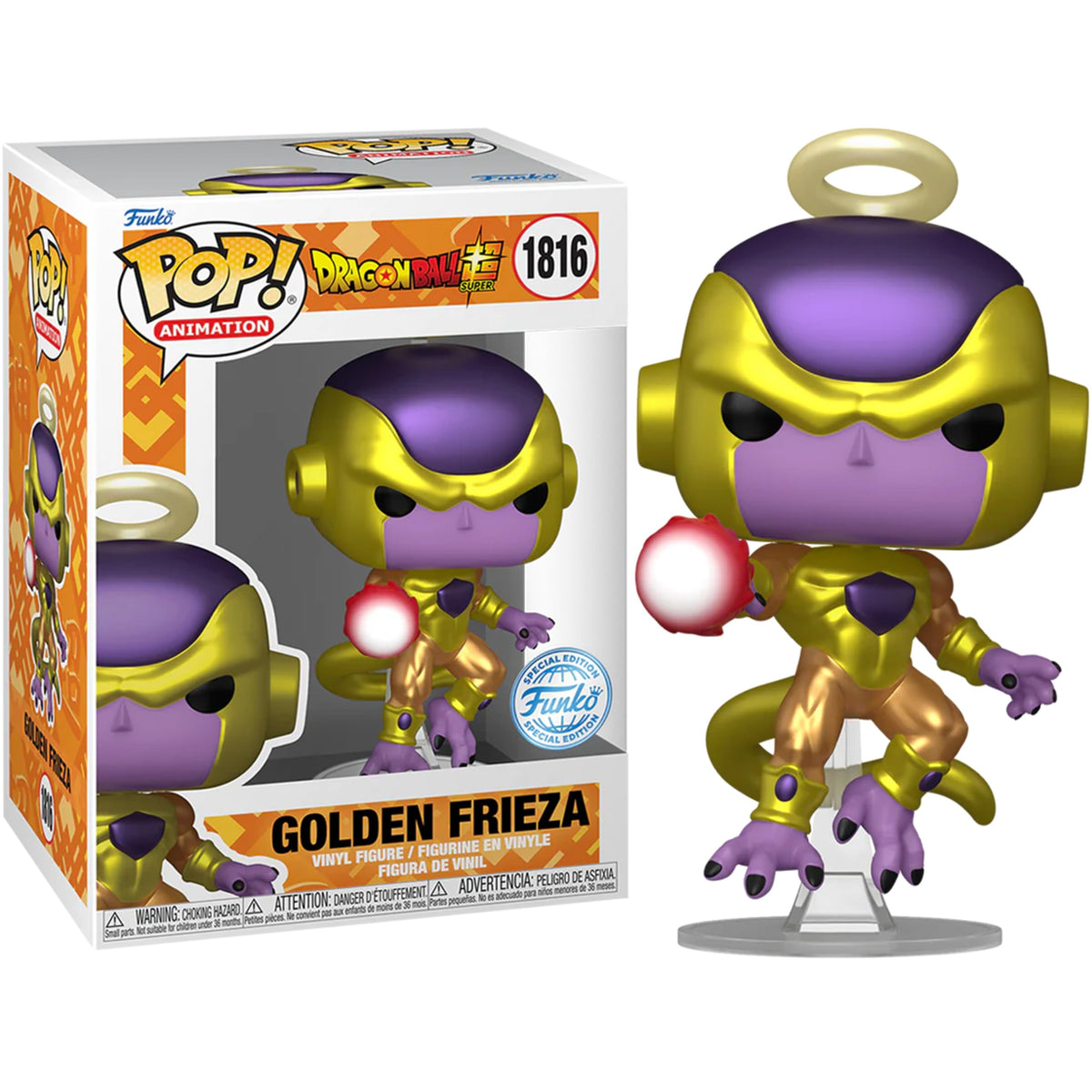 Funko Pop! Dragon Ball Super: Golden Frieza (Special Edition) #1816